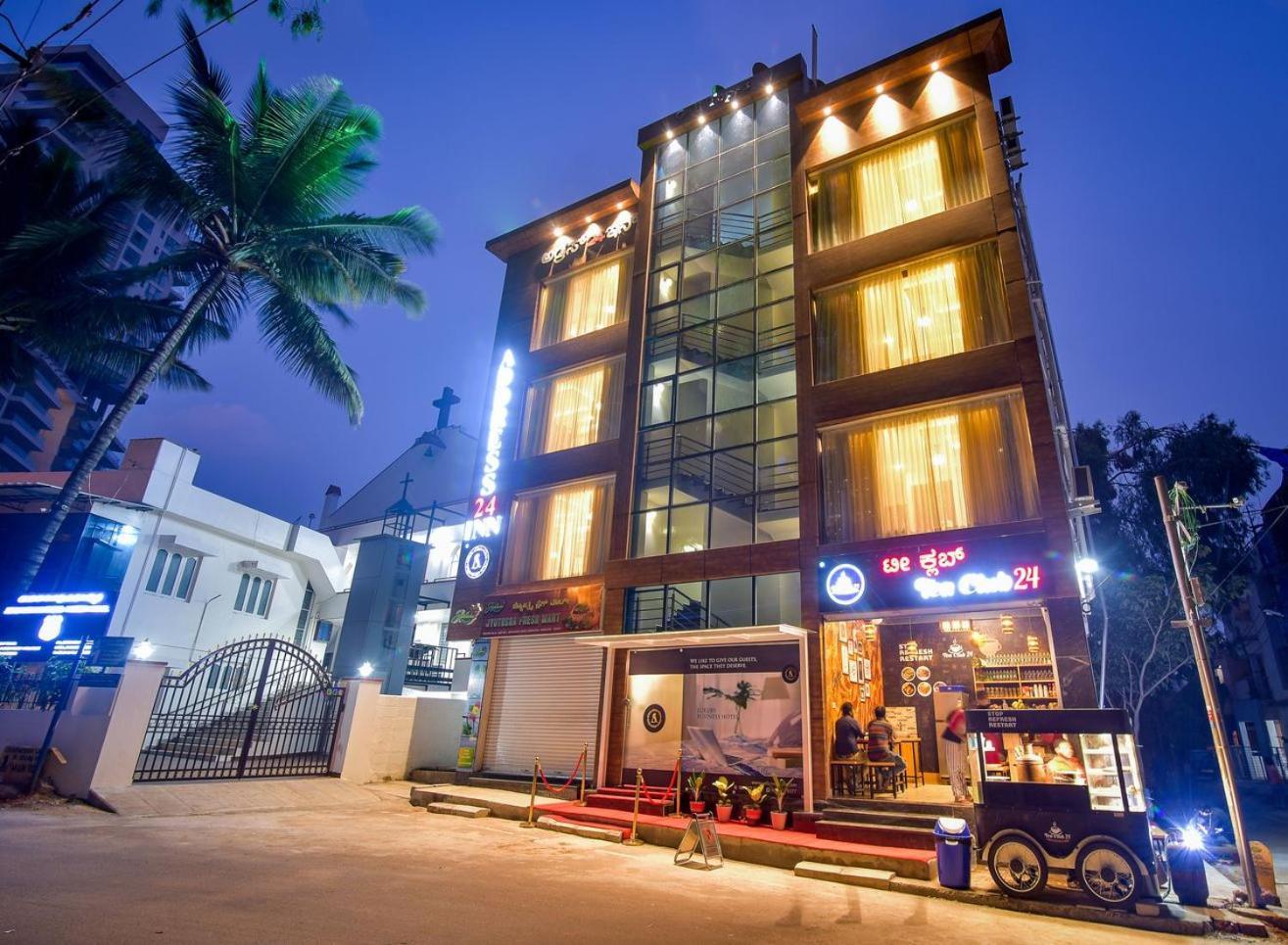 Address 24 Inn Bangalore Bagian luar foto